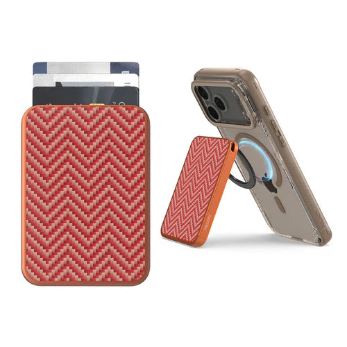 Wallet Stand Nillkin FiberMate Magnetic (Naranja)
