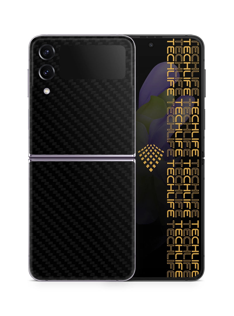 Skin Premium Carbono Negro Samsung Galaxy Z Flip 4