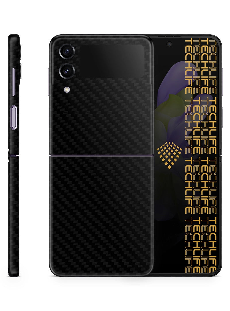 Skin Premium Carbono Negro Samsung Galaxy Z Flip 4