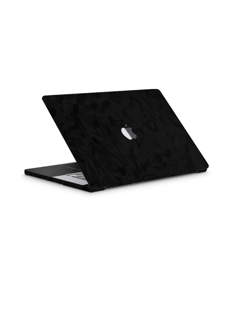 Skin Premium Camuflaje Espectro Negro Macbook Pro