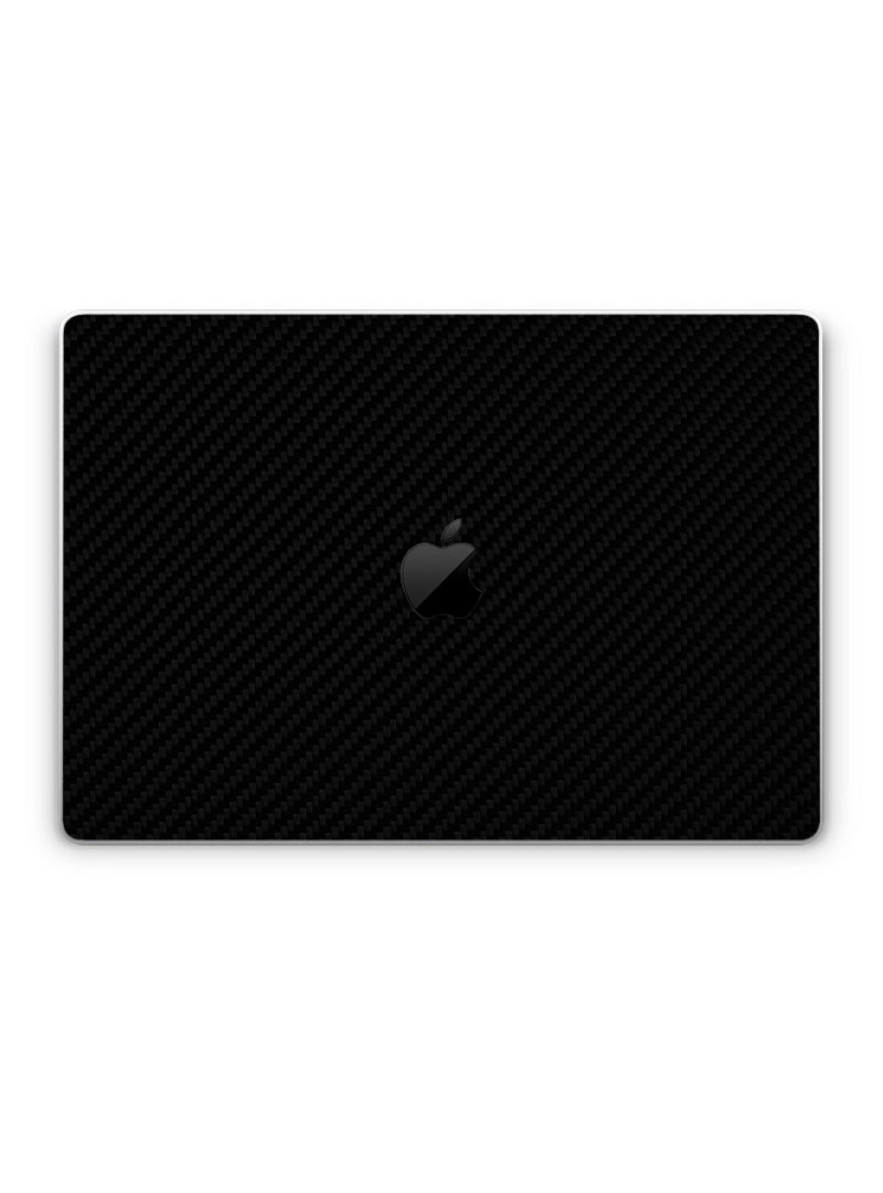 Skin Premium Fibra De Carbono Negro MacBook Pro