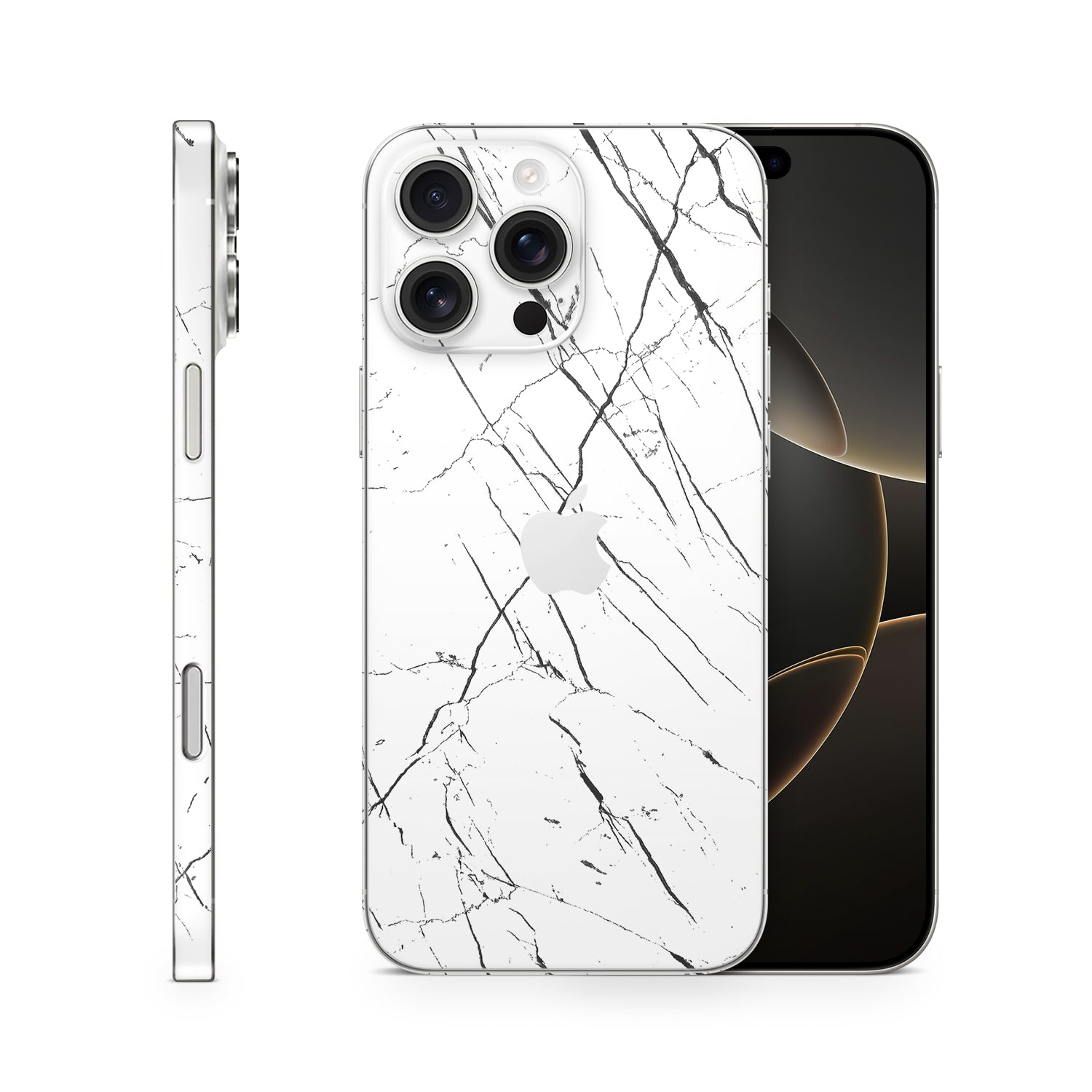 Skin Premium Mármol Nero - iPhone 16 Pro Max