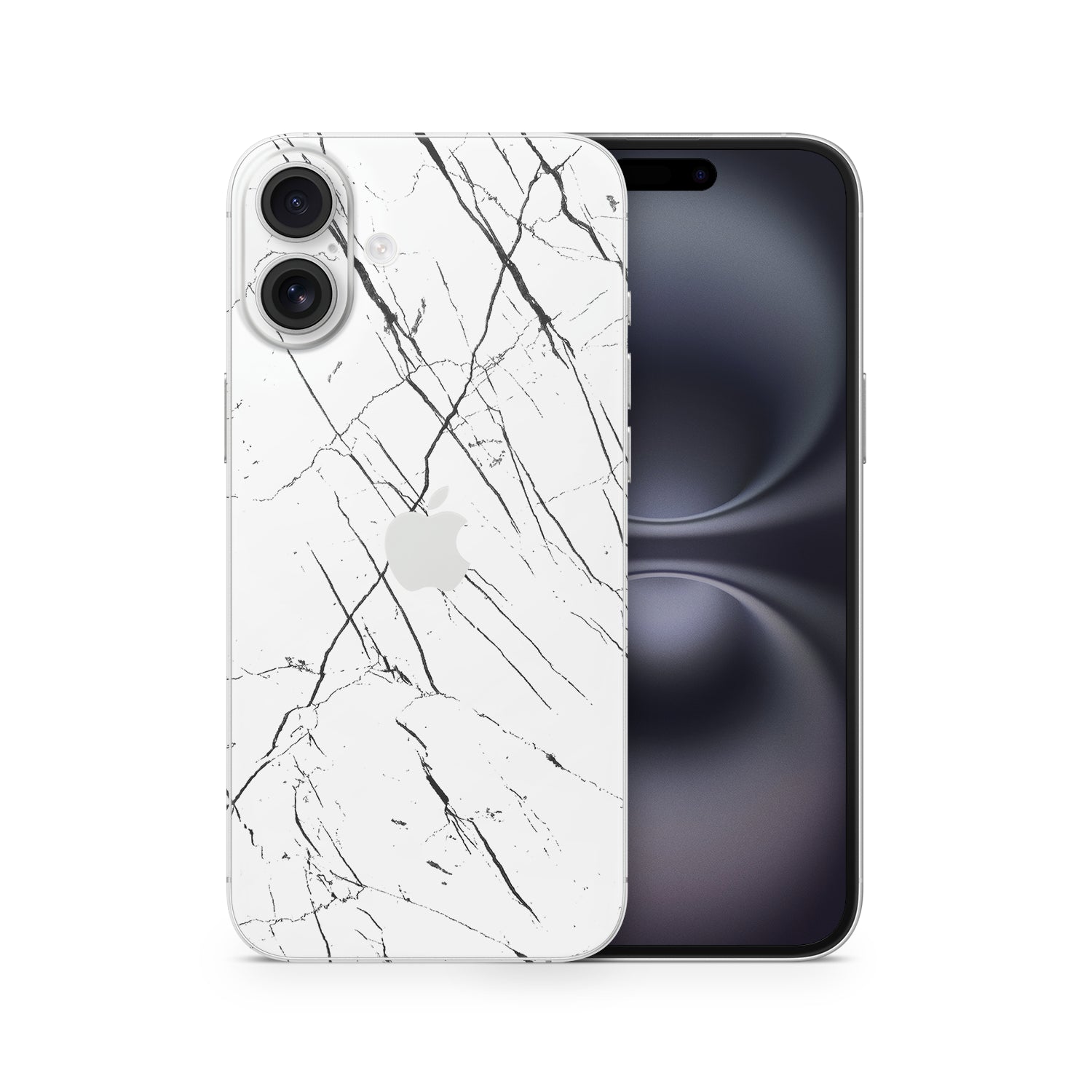 Skin Premium Mármol Nero - iPhone 16