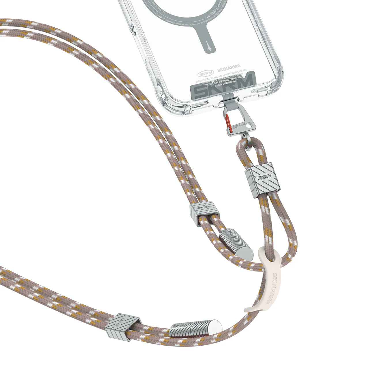 Correa Lanyard Cargador 2 en 1 con Cable USB-C