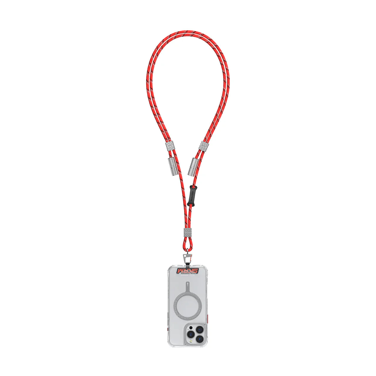 Correa Lanyard Cargador 2 en 1 con Cable USB-C