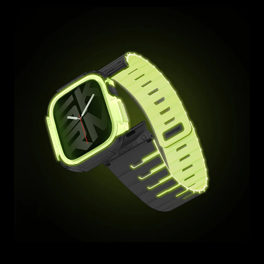 Case + Correa Skinarma GEMINI + ATOM NITEGLOW Apple Watch  42mm ( 2 en 1 )