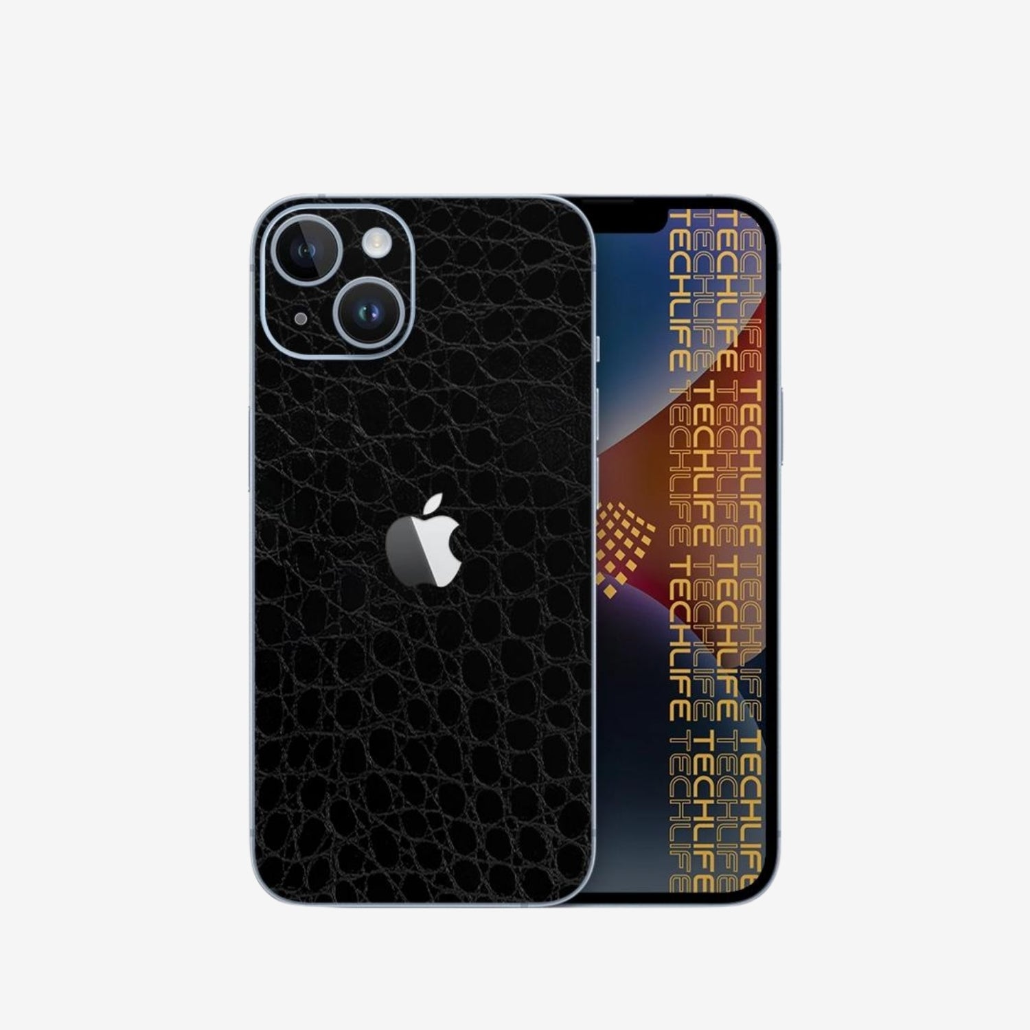 Skin Premium Caiman Negro Original iPhone 15 Plus