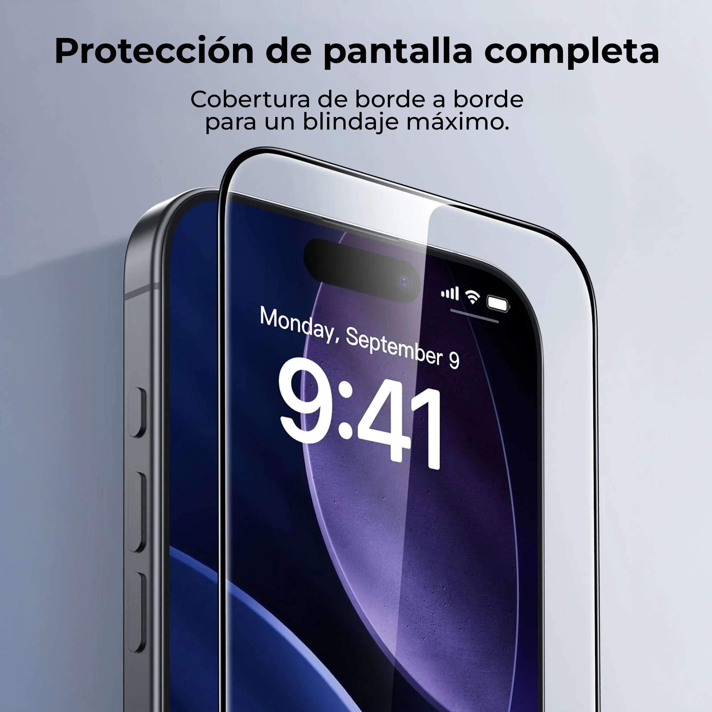 Bipack Classic Hybrid (Camera Control) + Tempered Glass iPhone 17 Pro Max