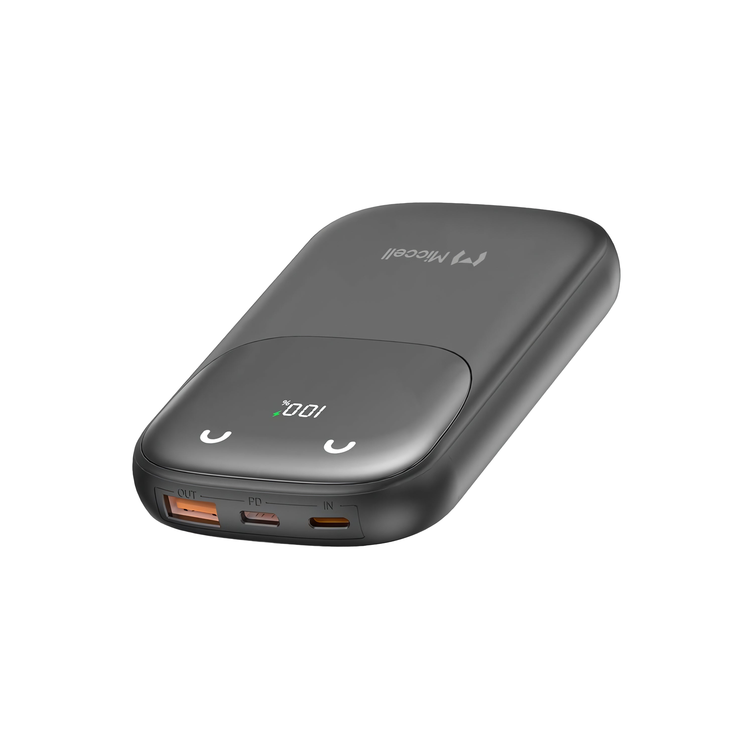 Power Bank Portátil 20000mah Mini Con Cables Integrado