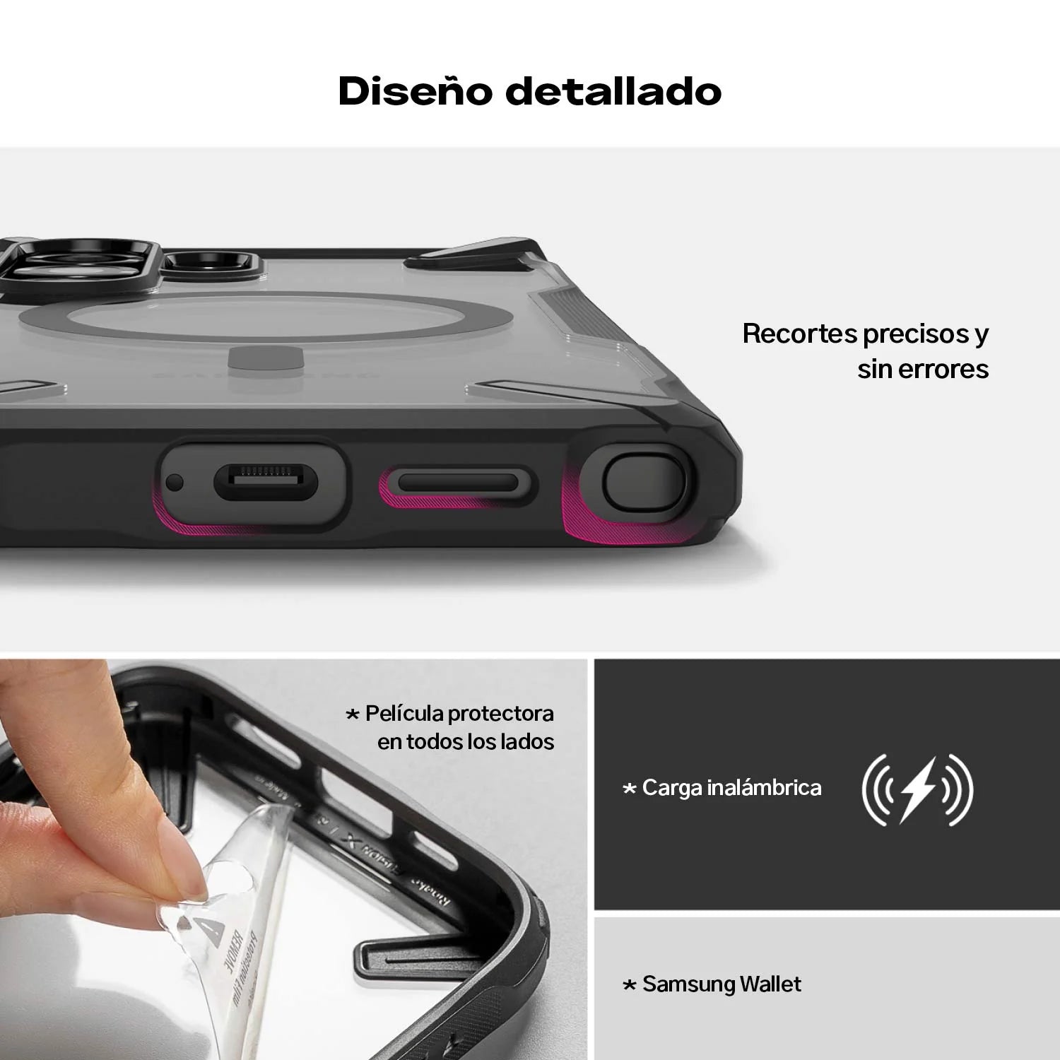 Case Ringke Fusion X Magnetic Galaxy S25 Ultra (MagSafe)