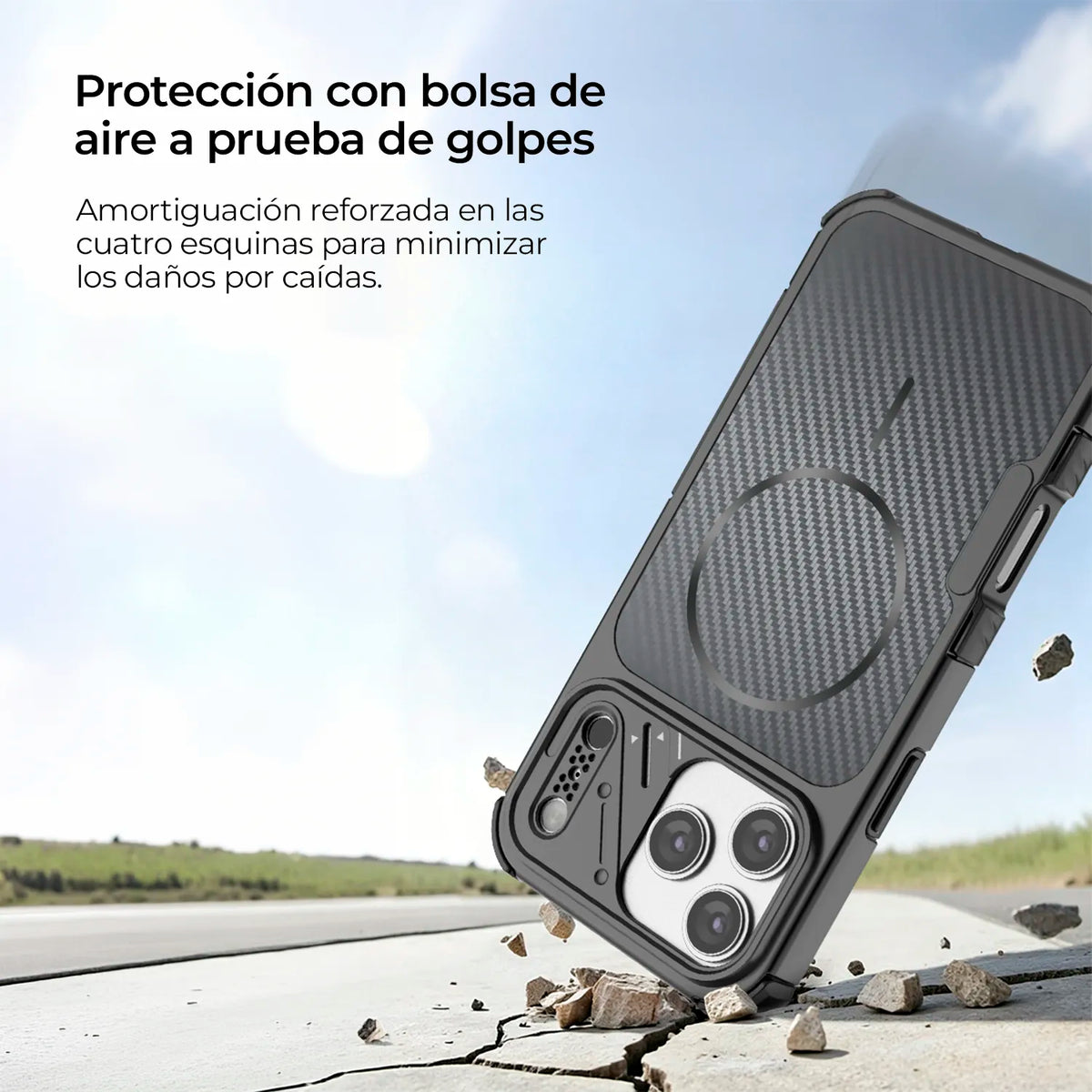 Case Cyber Rugged - iPhone 16 (MagSafe)