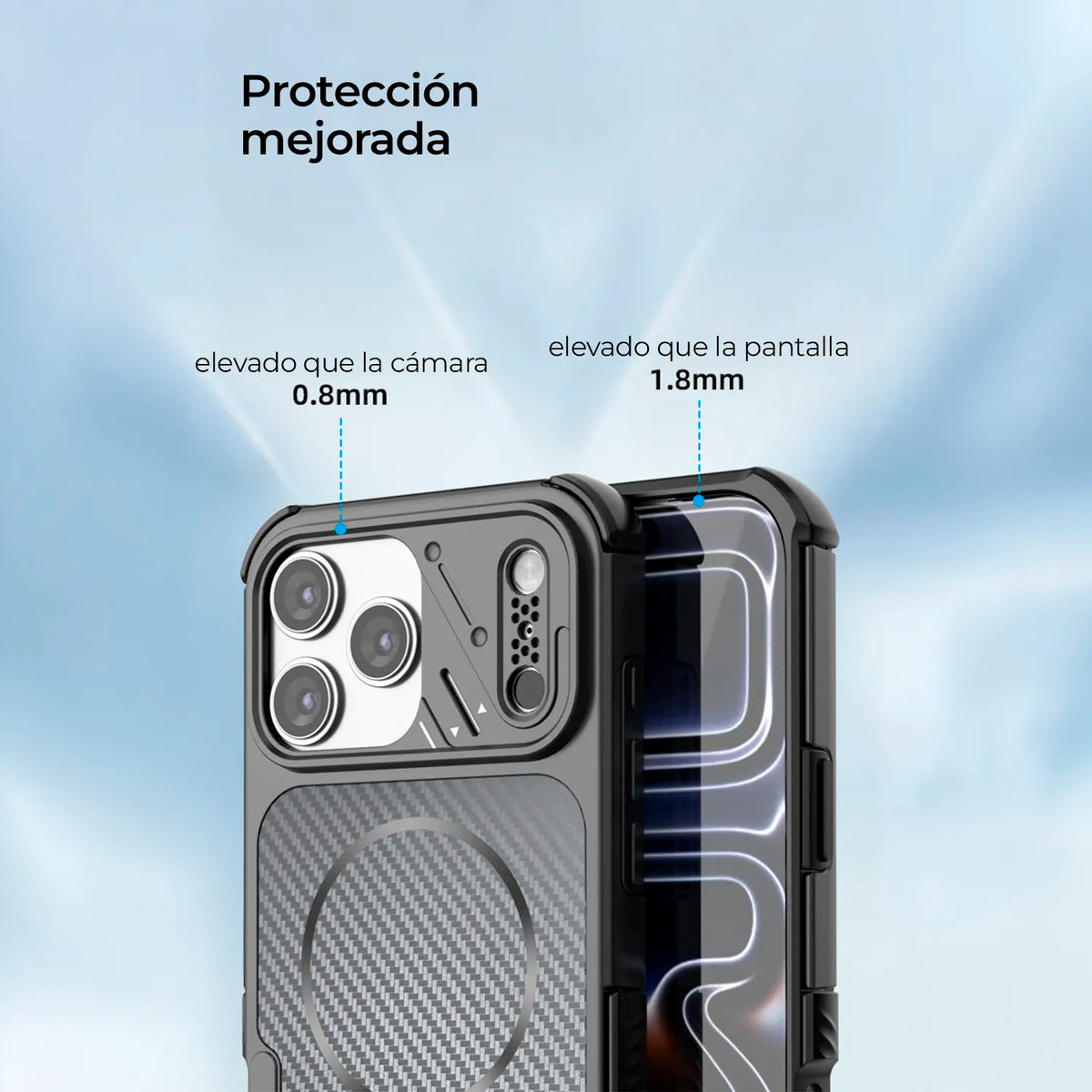 Case Cyber Rugged - iPhone 16 (MagSafe)