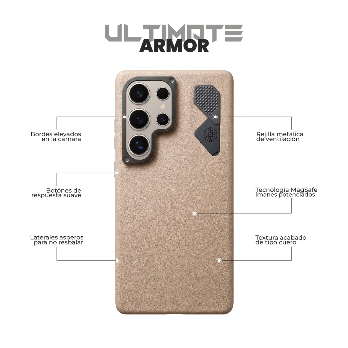Case Ultimate Armor - Galaxy S24 Ultra (MagSafe)