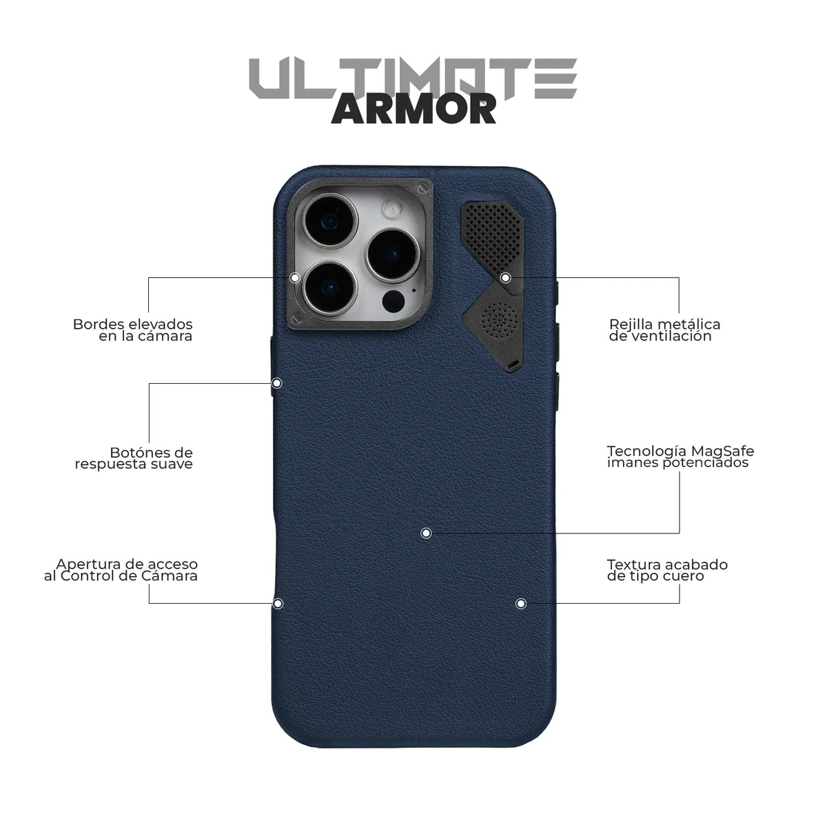 Case Ultimate Armor - iPhone 16 Pro Max (MagSafe)