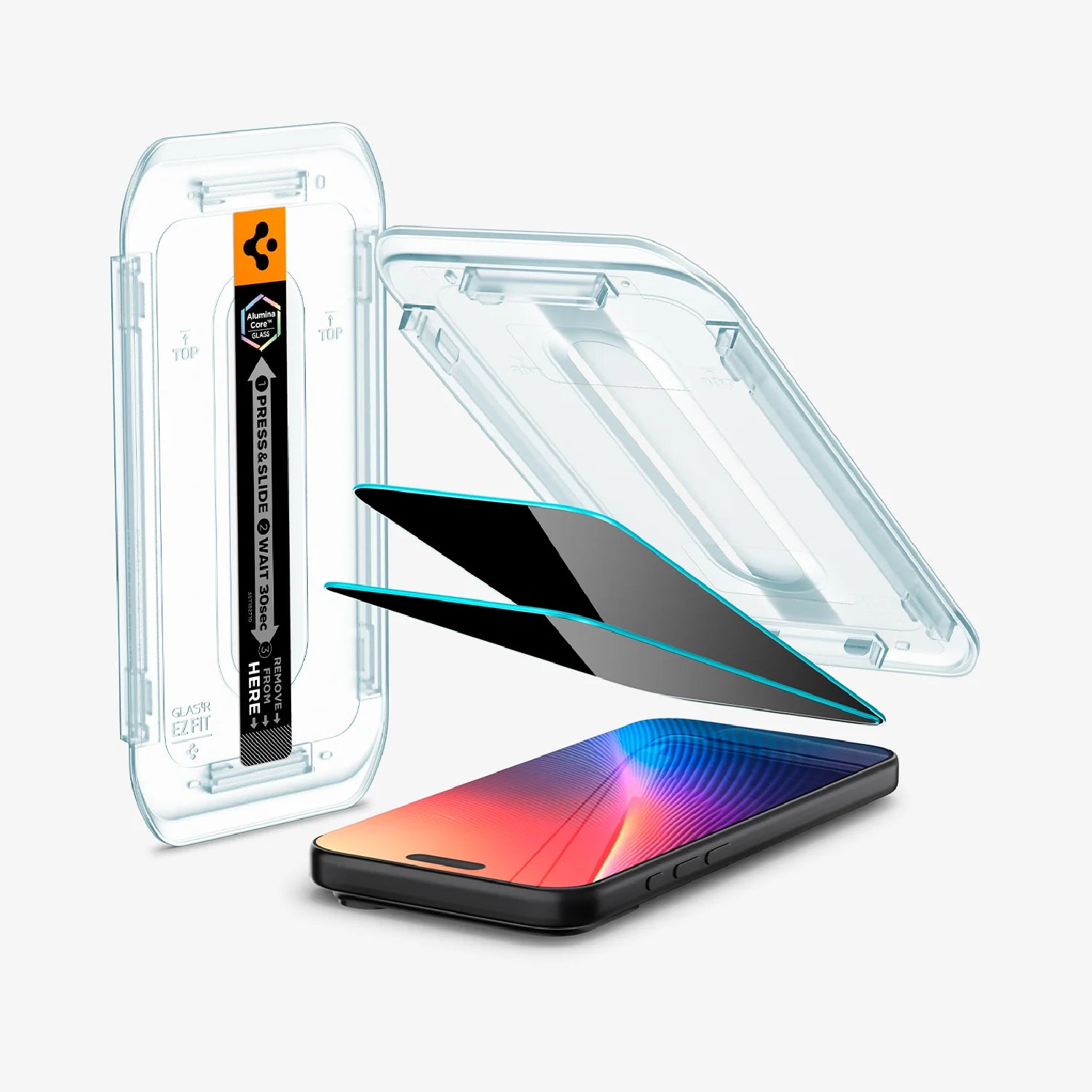 Spigen EZ FIT GLAS.tR Privacy iPhone 17 Pro Max / iPhone 16 Pro Max (2 UND)