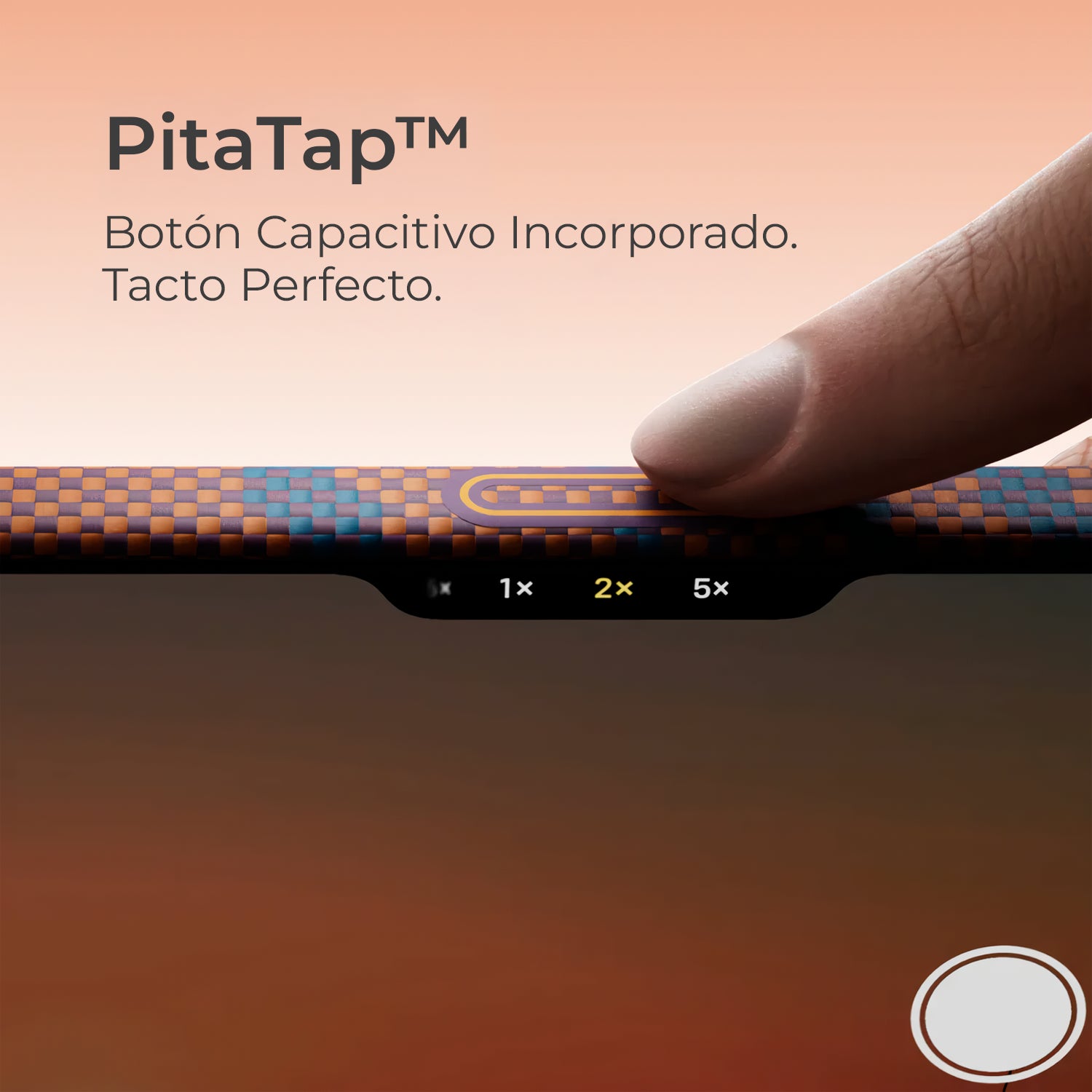Case Pitaka Aramid Edge para iPhone 17 Pro - Burning Orange (PitaTap™)