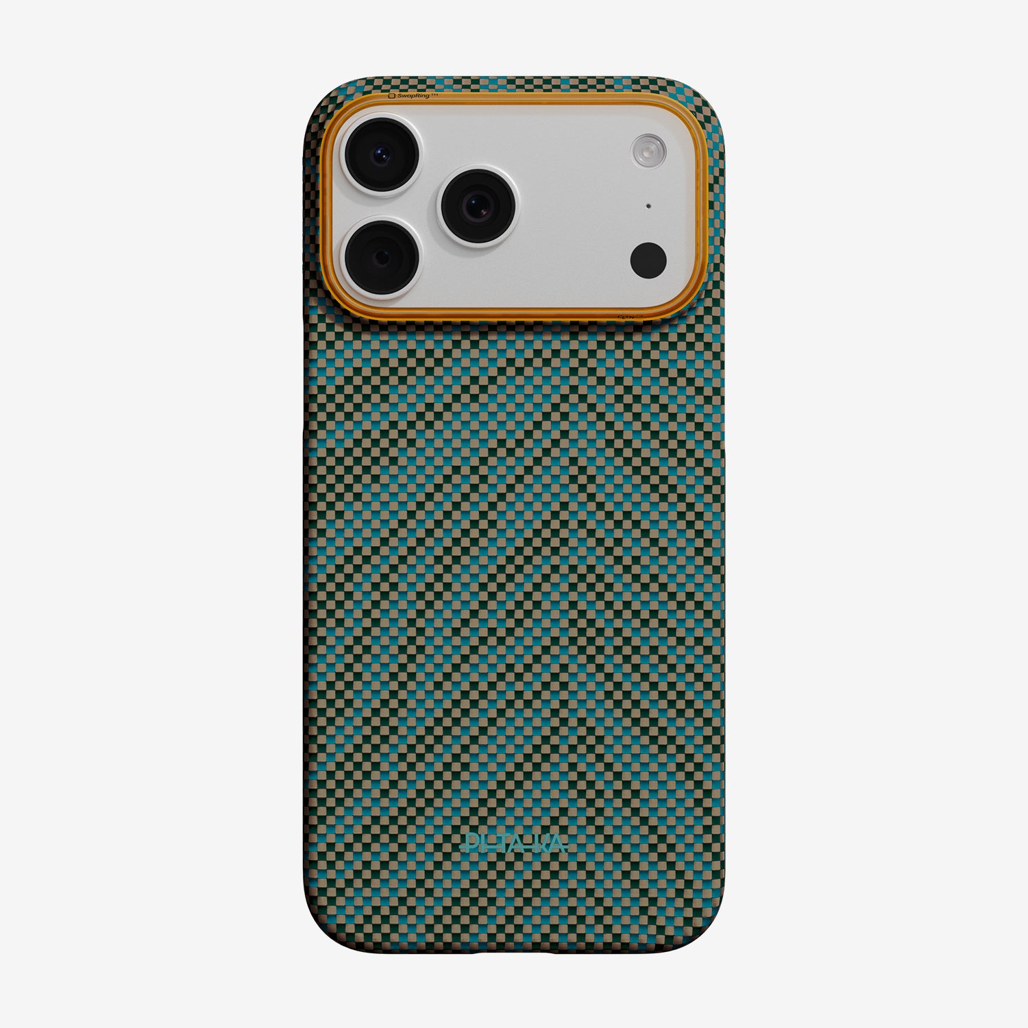 Case Pitaka Aramid Edge para iPhone 17 Pro Max - Dive Green (PitaTap™)