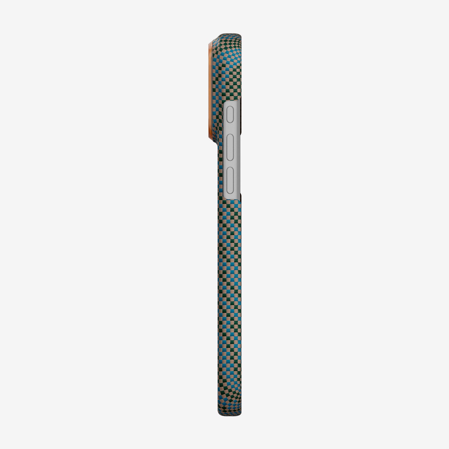 Case Pitaka Aramid Edge para iPhone 17 Pro - Dive Green (PitaTap™)