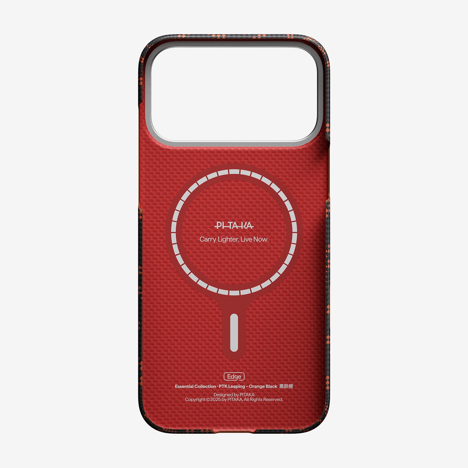 Case Pitaka Aramid Edge para iPhone 17 Pro Max - Monogram (PitaTap™)