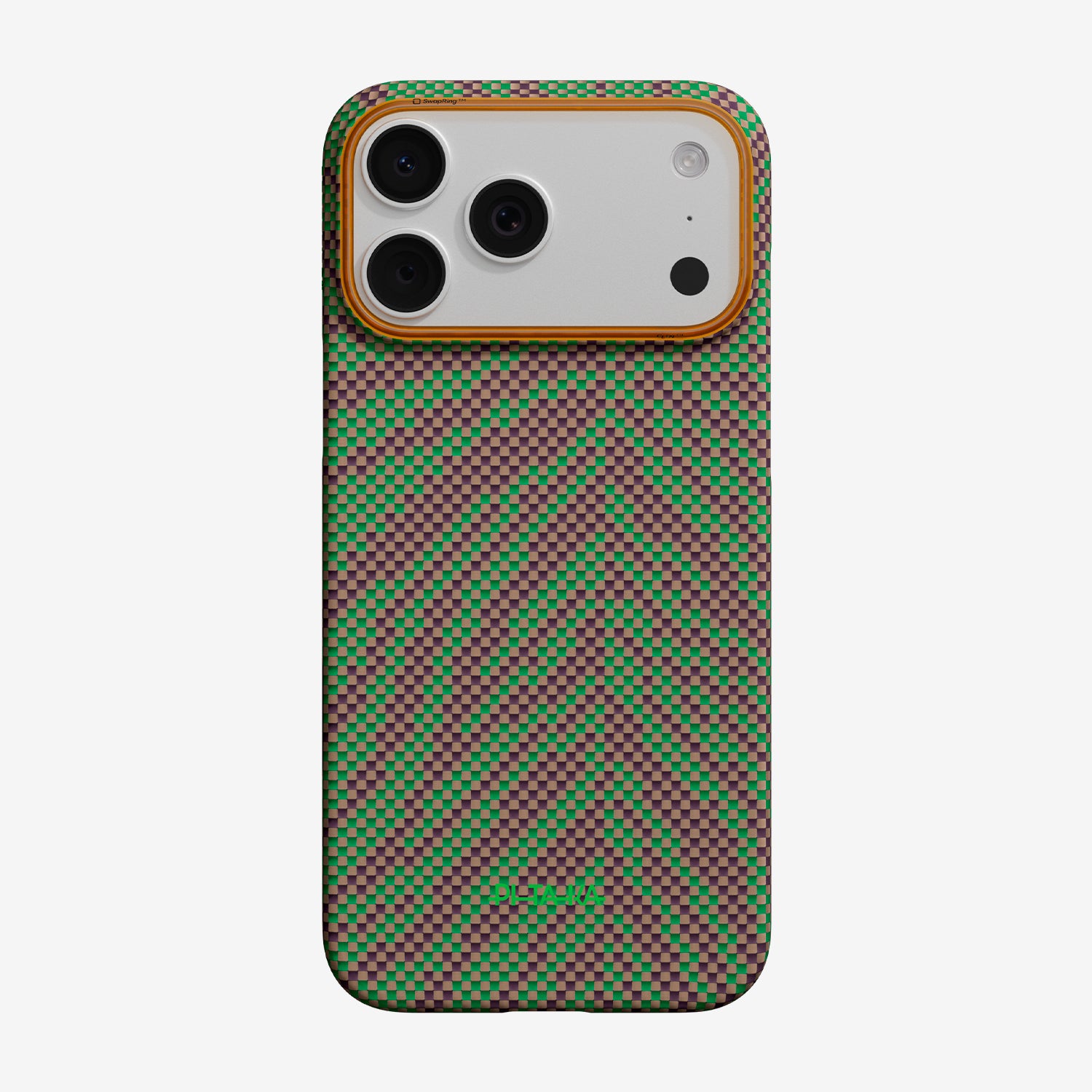 Case Pitaka Aramid Edge para iPhone 17 Pro - Sprout Surge (PitaTap™)