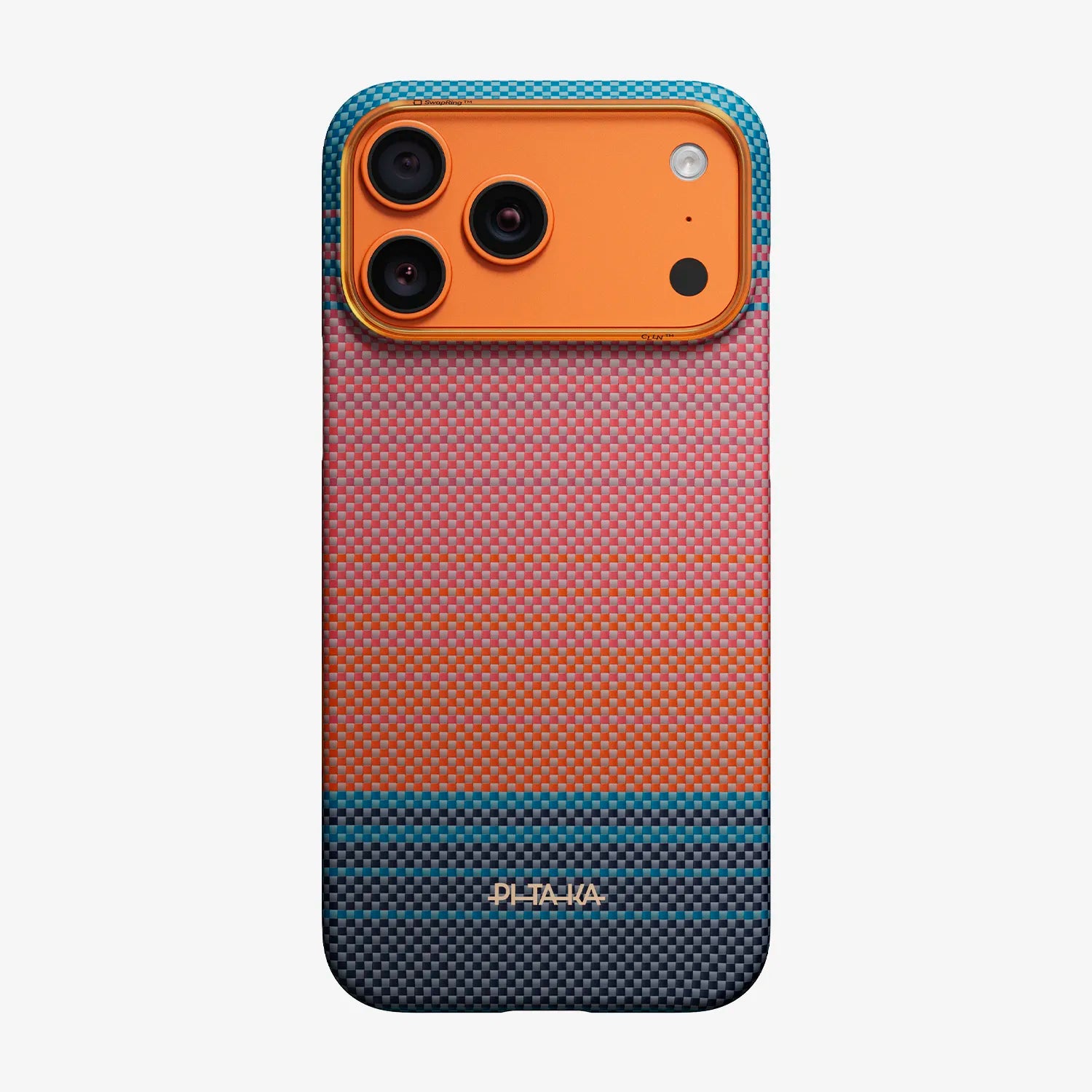 Case Pitaka Aramid Edge para iPhone 17 Pro - California Sunset 2.0 Dream 04 (PitaTap™)