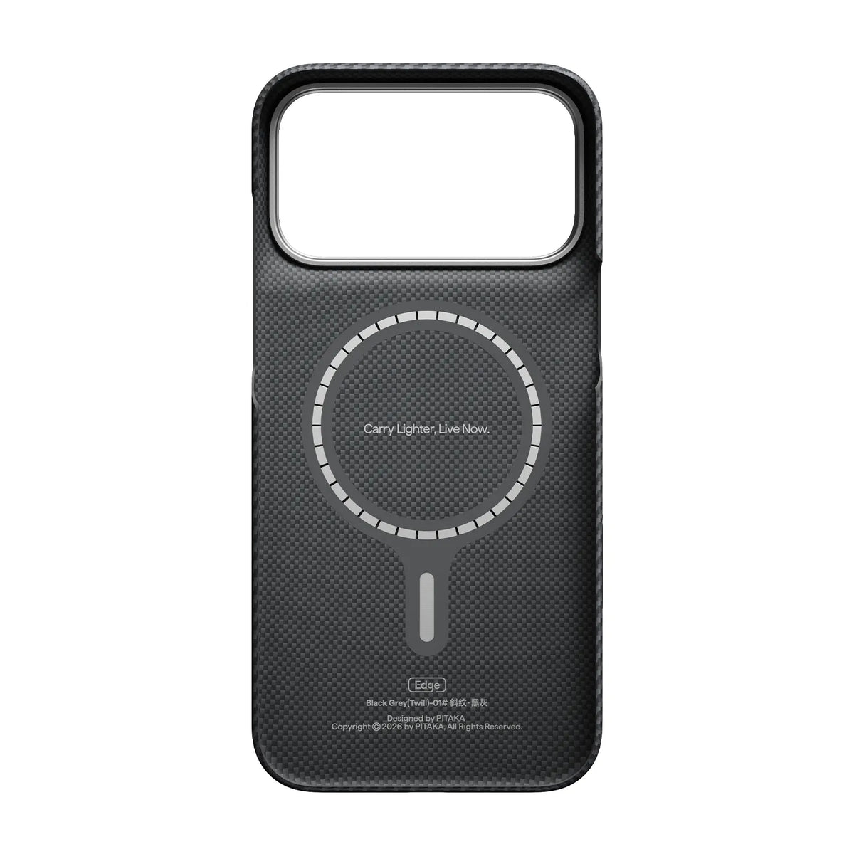 Case PITAKA Aramid Edge - iPhone 18 Pro Max · Classic (PitaTap™)
