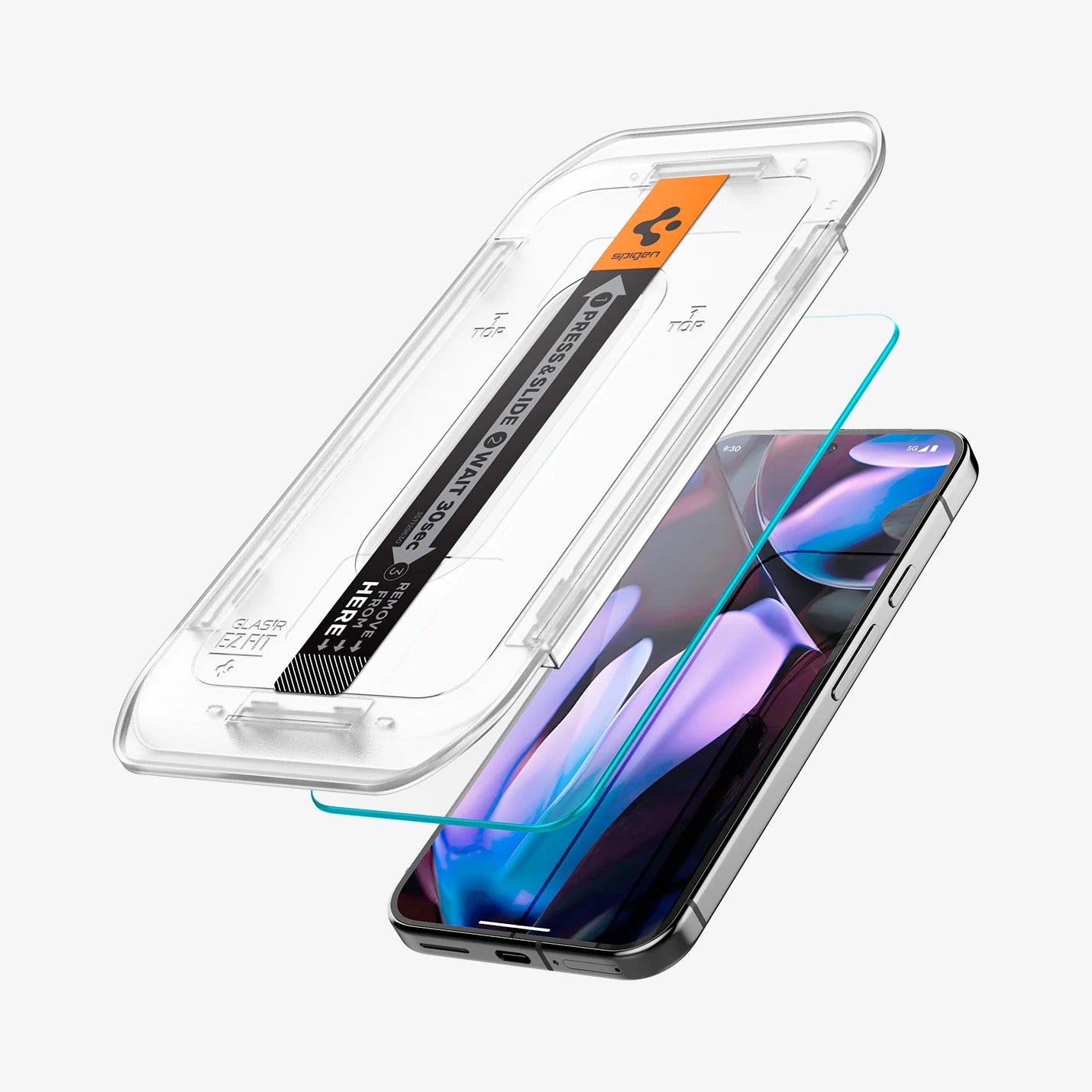 Protector de Pantalla Spigen GLAS.tR EZ Fit - Pixel 9 - 9 Pro