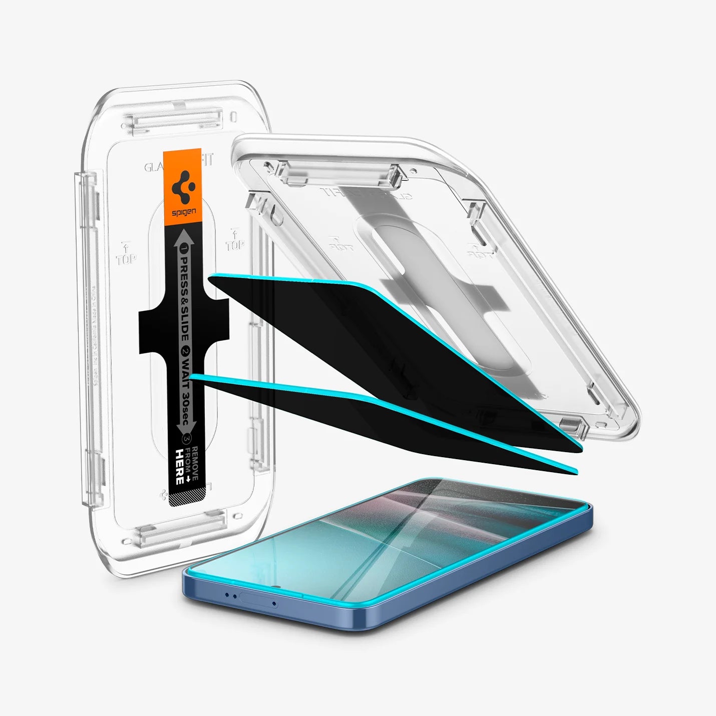 Protector de pantalla Spigen EZ FIT GLAS.tR Privacy Galaxy S25 Ultra ( 2 Pack )