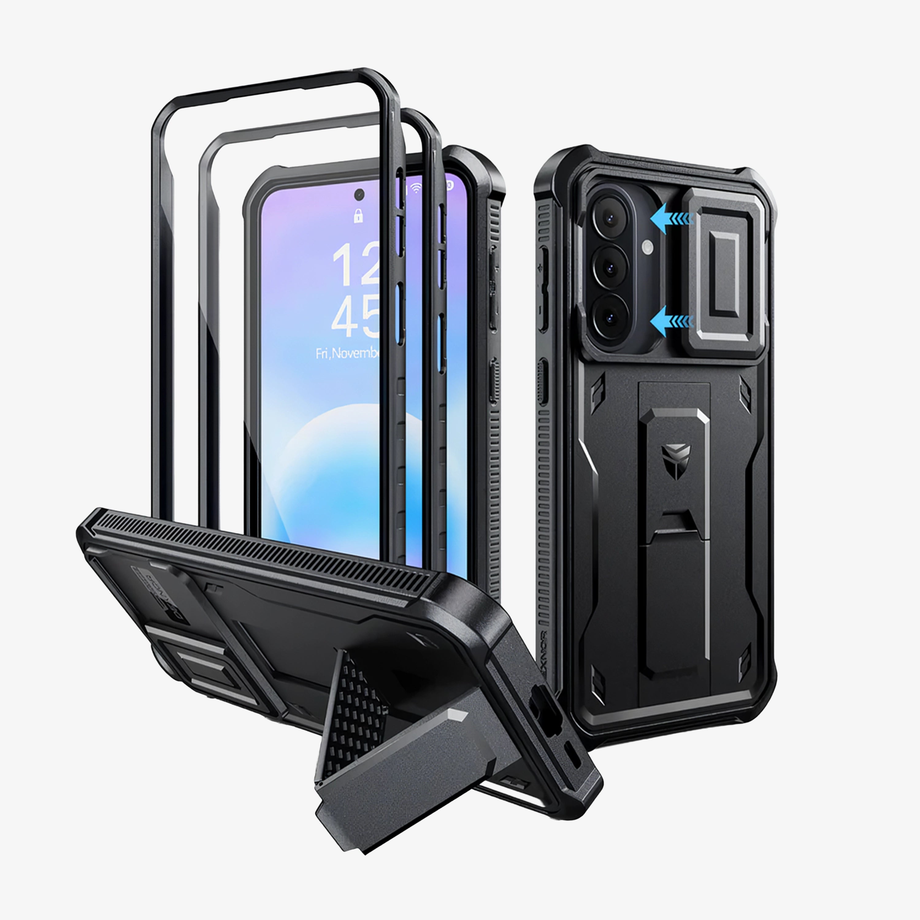 Case Dexnor Armor 360° - Galaxy A57 (con Mica)