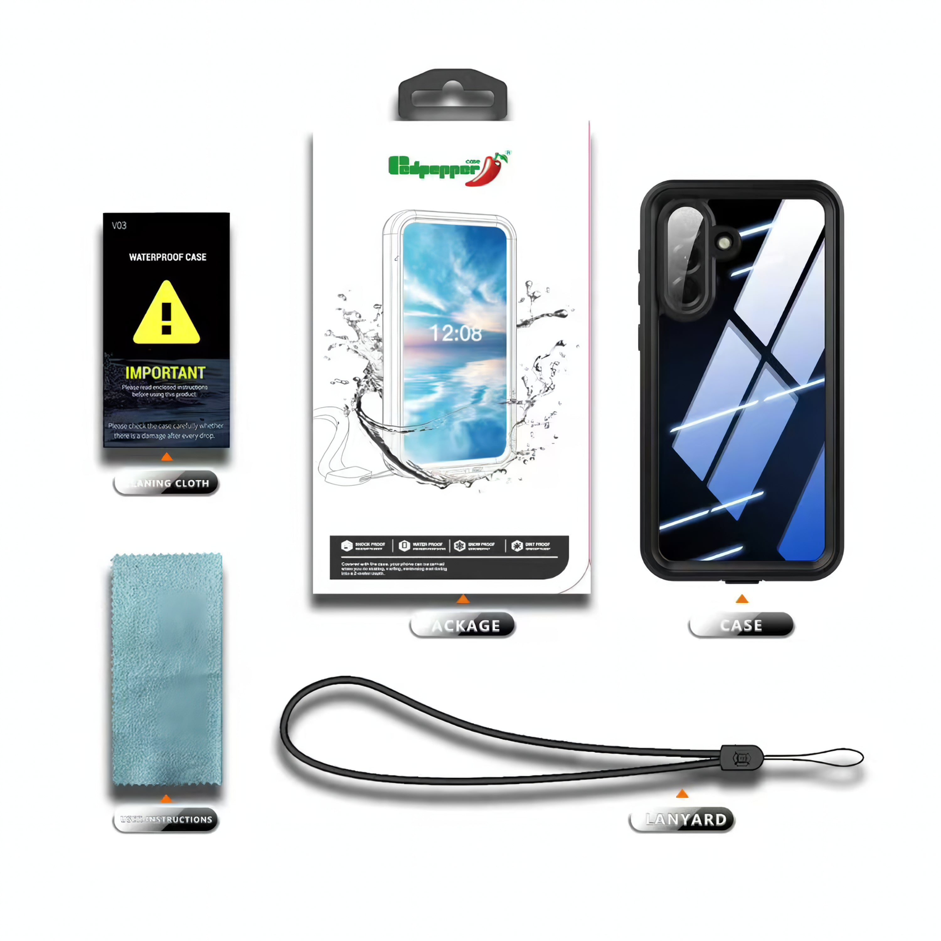 Case Redpepper Acuatico - Galaxy A37 5G