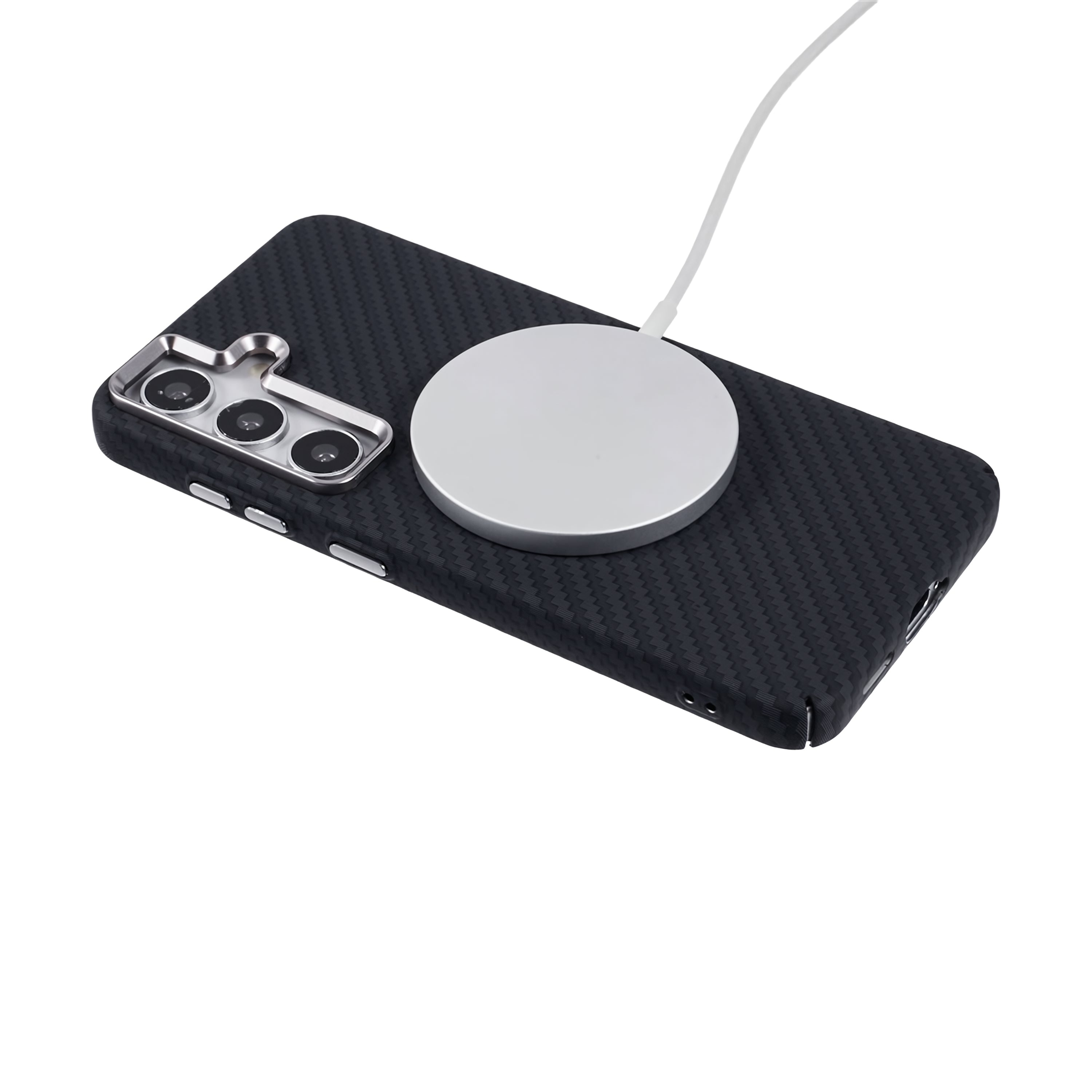 Case Ultra Delgado con Diseño Fibra de Carbono para Galaxy S24