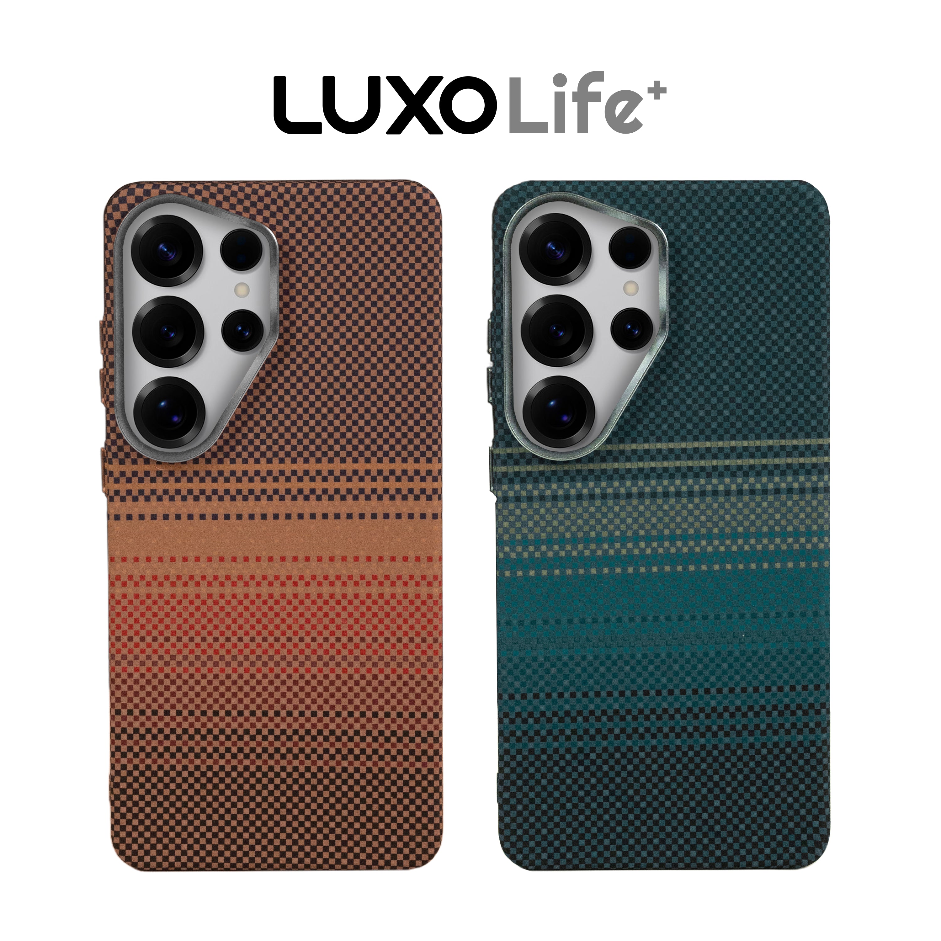 Case Ultra Delgado con Diseño Fibra de Carbono para Galaxy S25 Ultra