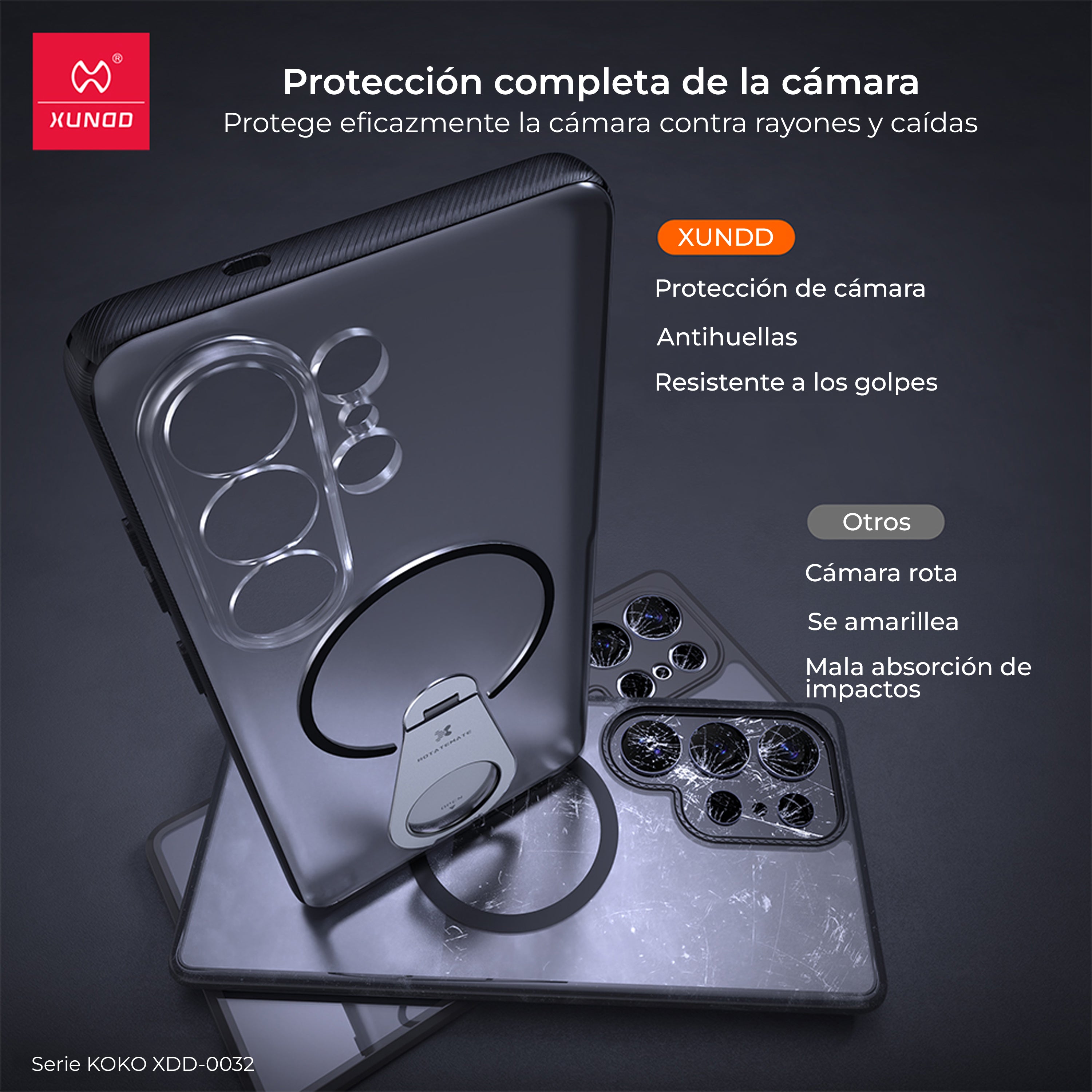 Case Xundd Koko con Soporte - Galaxy S26 Ultra (Magsafe)