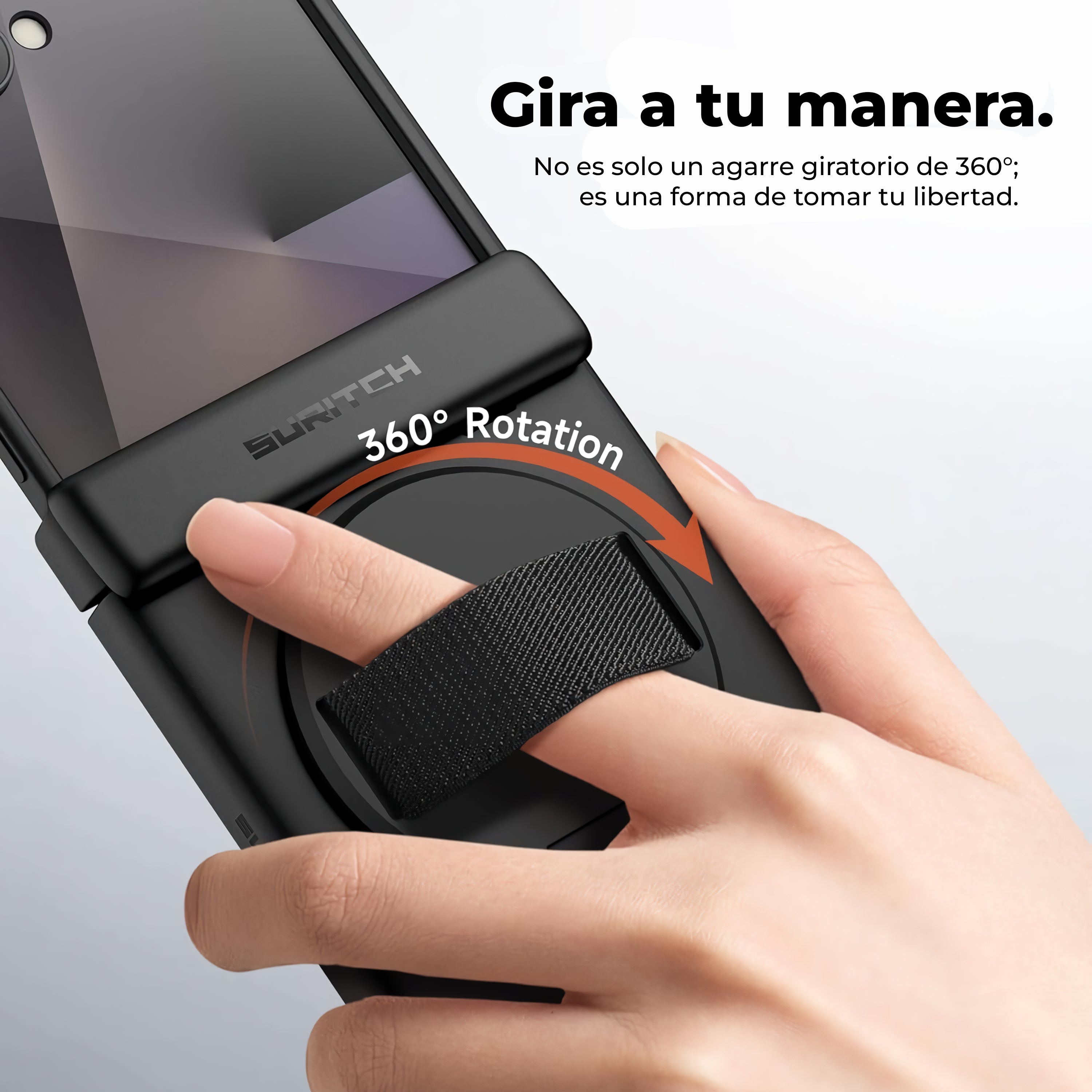 Case Suritch Armor 360° - Galaxy Z Flip 7 (con Mica)