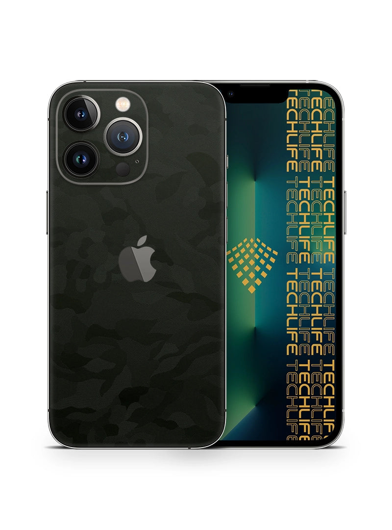 Skin Premium Camuflaje Comando Oscuro iPhone 13 Pro