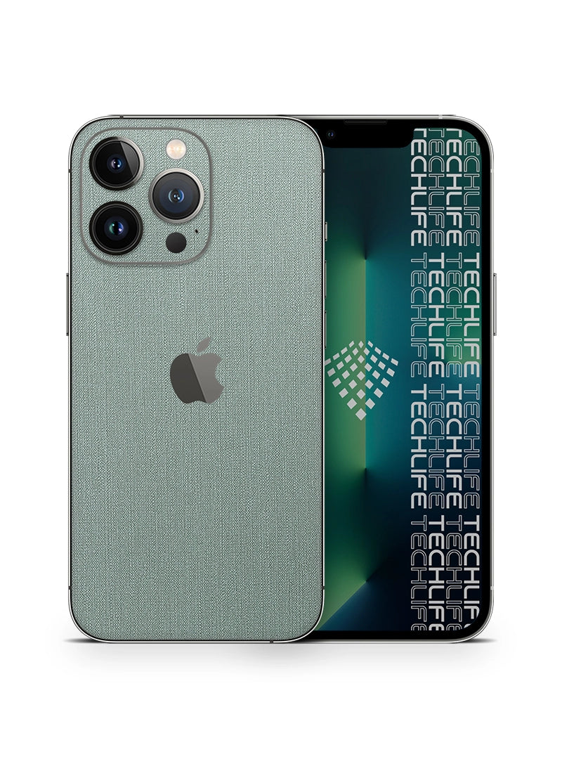 Skin Premium Mosaico verde acuarela iPhone 13 Pro
