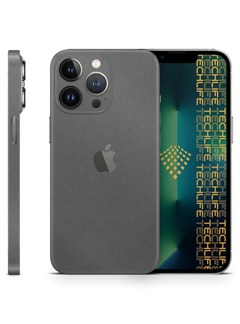 Skin Premium Pluma Gris iPhone 12 Pro