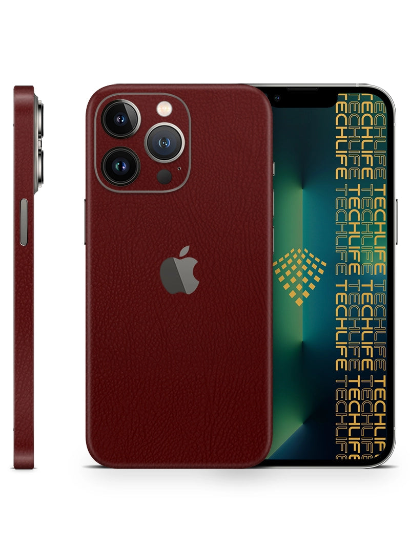 Skin Premium Cuero Merlot iPhone 13 Pro