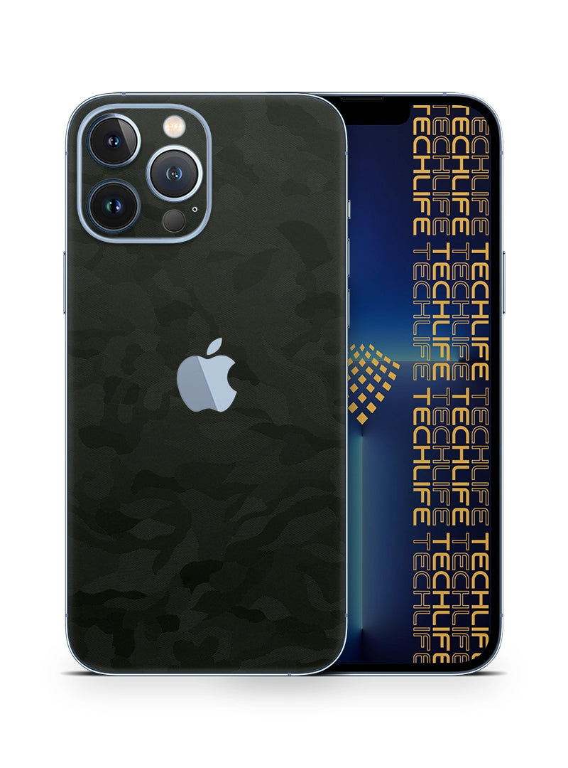 Skin Premium Camuflaje Comando Oscuro iPhone 13 Pro Max
