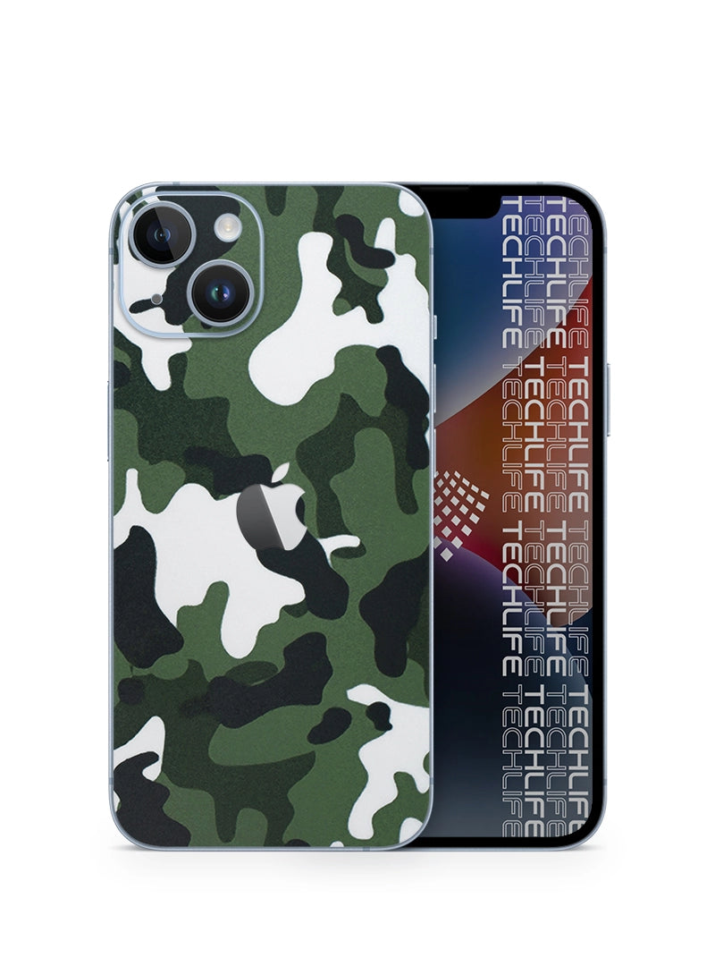 Skin Silver Camuflado Trendy iPhone 14