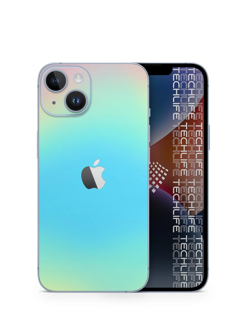 Skin Silver Arcoiris iPhone 14