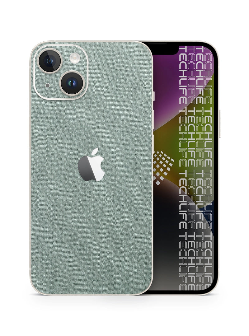 Skin Premium Mosaico verde acuarela iPhone 14 Plus
