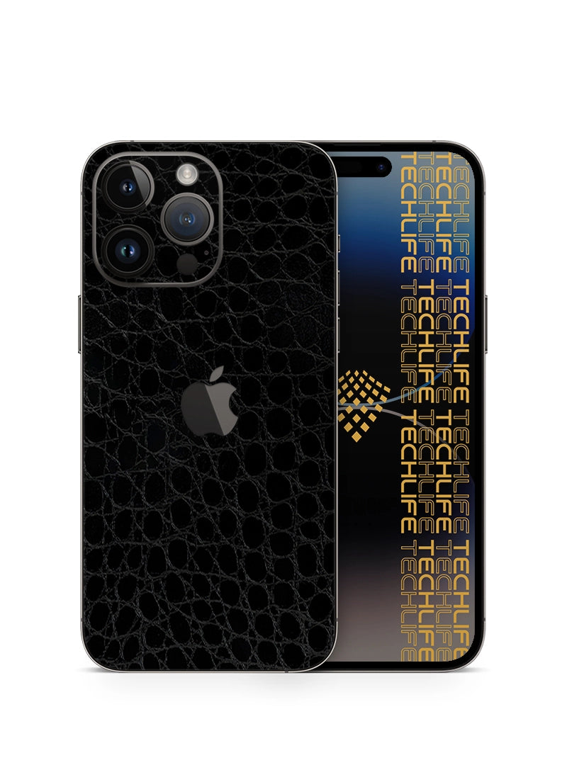 Skin Premium Caiman Negro iPhone 14 Pro