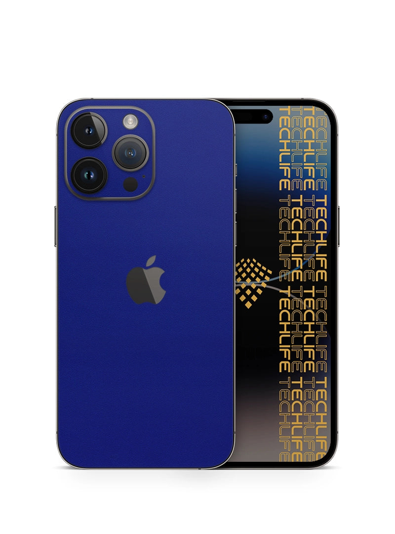 Skin Premium Color Azul iPhone 14 Pro