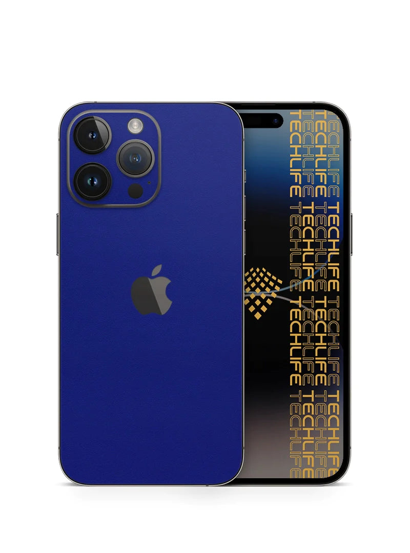Skin Premium Color Azul iPhone 15 Pro