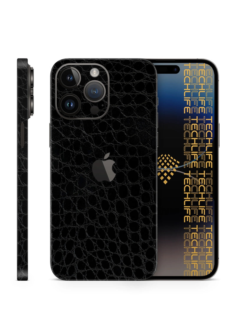 Skin Premium Caiman Negro iPhone 14 Pro
