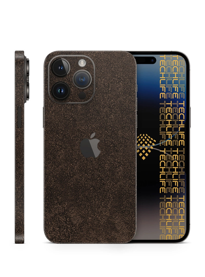 Skin Premium Piedra Bronce iPhone 14 Pro