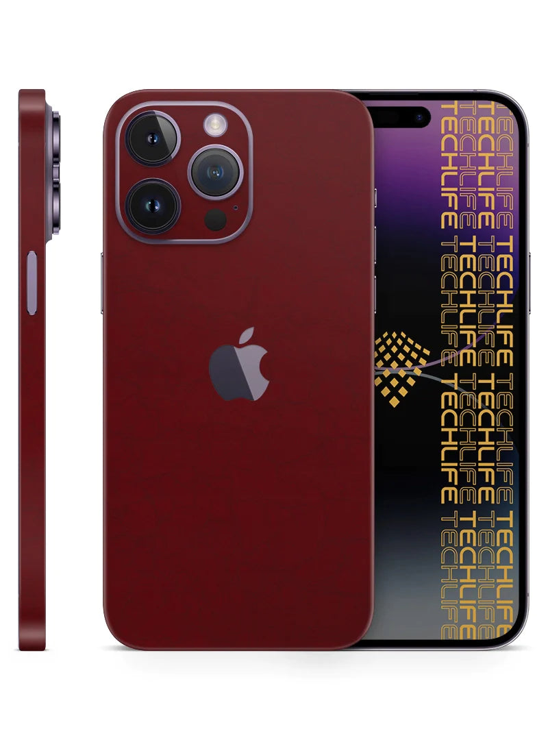 Skin Premium Cocodrilo Rojo iPhone 13 Pro