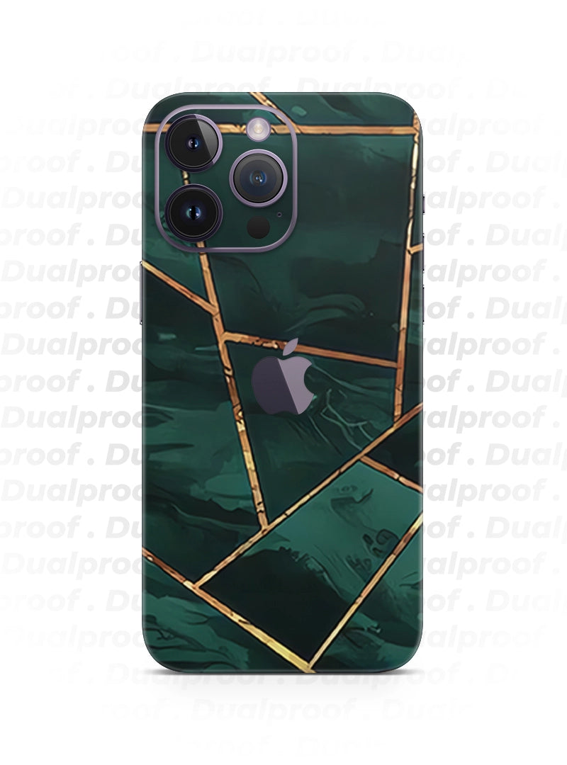 Case Antishock Dualproof  iPhone 14 Pro Max - Escencia Esmeralda