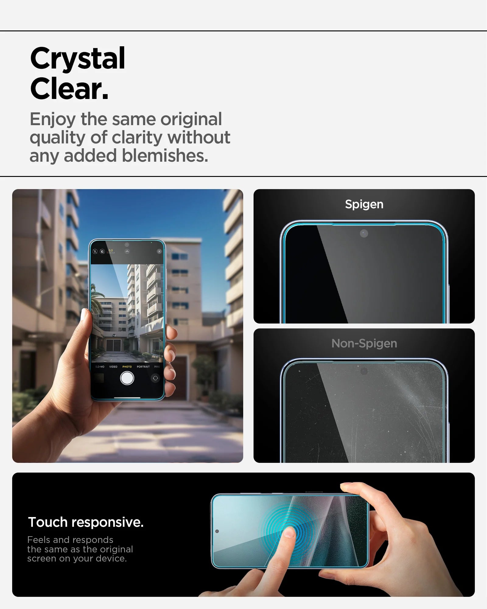 Protector de Pantalla Spigen GLAS.tR EZ Fit Pro Galaxy S25 Edge ( 2pack)